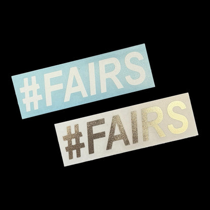 SOS #FAIRS Logo