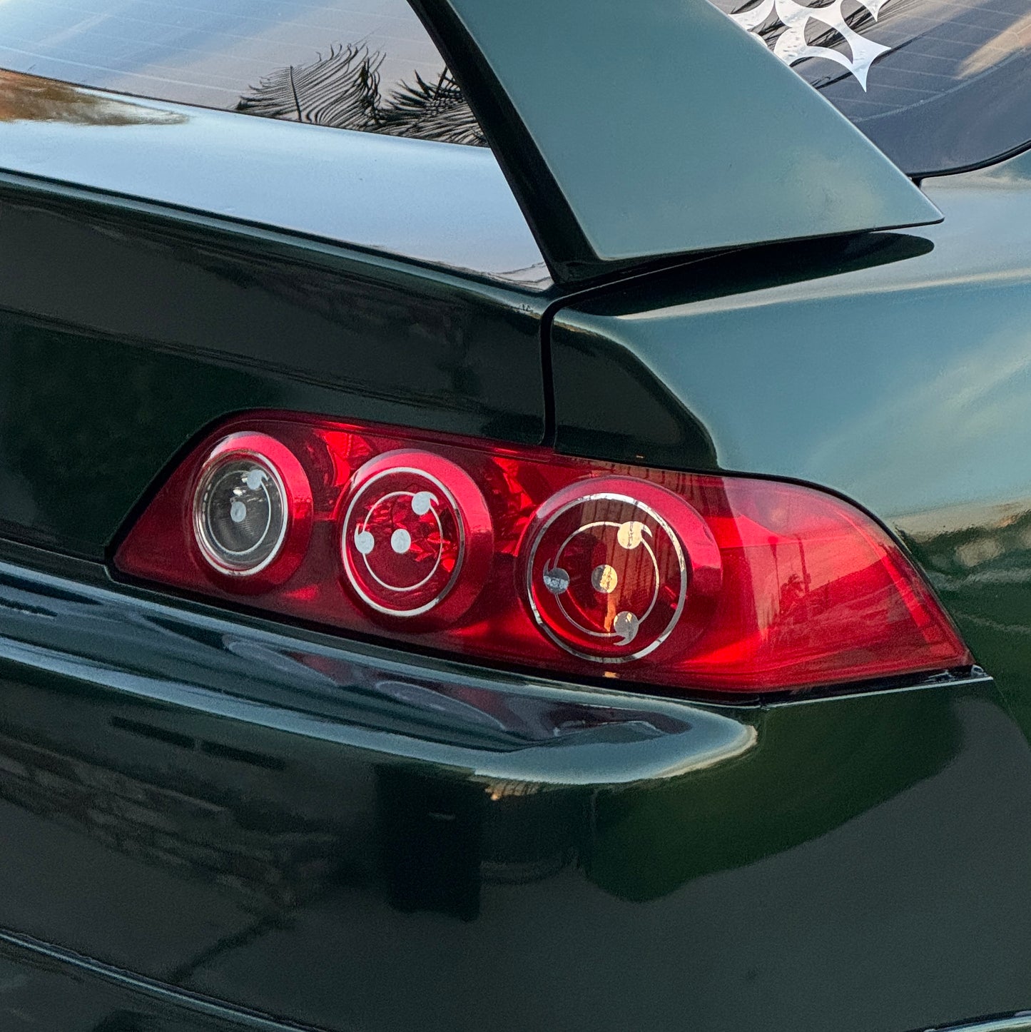 Chrome DC5 Tails Decal